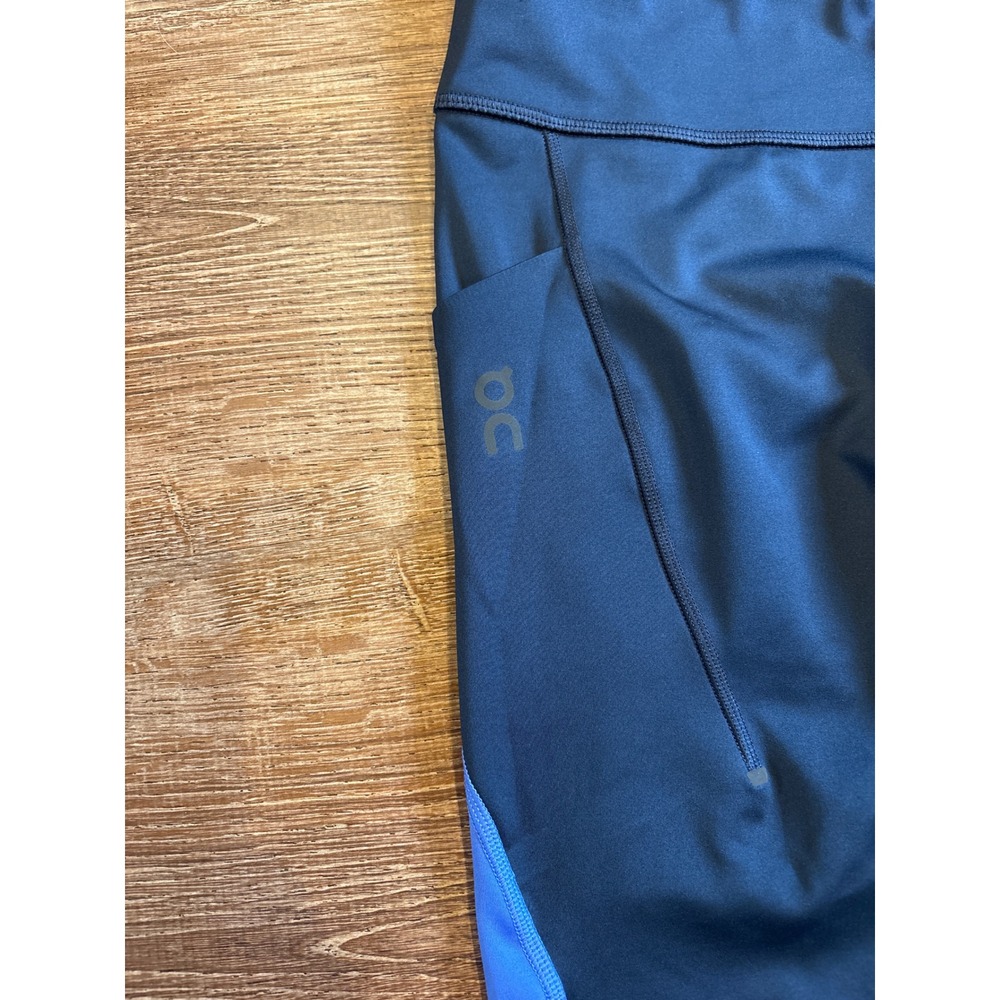 Run On Clouds Performance Tights Leggings Medium blue purple - Picture 3 of 6